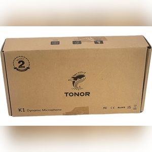 TONOR K1 Dynamic Karaoke Microphone for Singing w/ 16.4ft XLR Cable